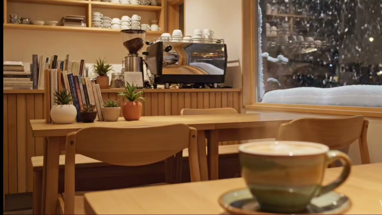 Quiet Café Piano Jazz ☕🎹 for Late Night Study & Work