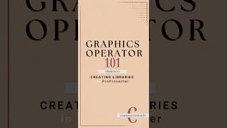 Creating Libraries in ProPresenter | Graphics Operator 101 #liveproduction #tutorial #propresenter