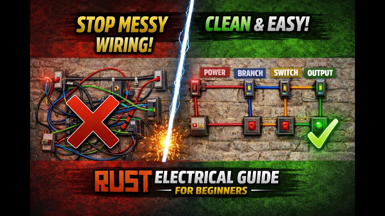 Stop Messy Wiring! Rust Electrical Guide for Beginners - YouTube