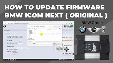 HOW TO UPDATE FIRMWARE BMW ICOM NEXT ( ORIGINAL )