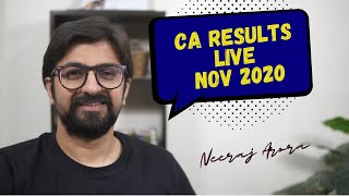 CA Results Live With Neeraj Arora | Result Special Live Session | Full On Masti