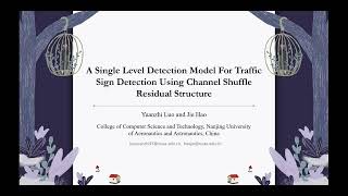 A Single Level Detection Model for Traffic Sign Detection using Channel Shuffle Residual Structure