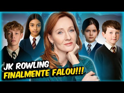 JK ROWLING FINALMENTE FALOU SOBRE A SÉRIE DE HARRY POTTER!!!
