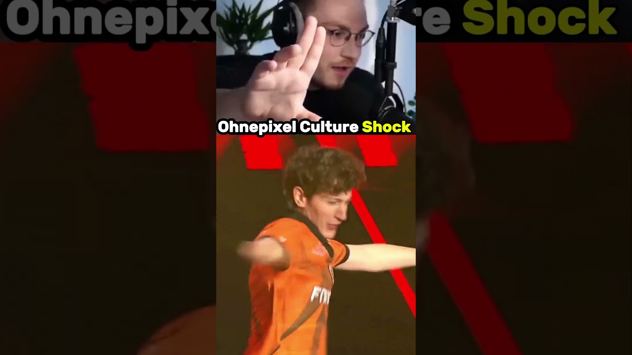 OhnePixel shocked reaction on FNC Boaster entry 