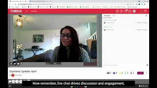 Broadcasts On Thrive Learning Skills Platform