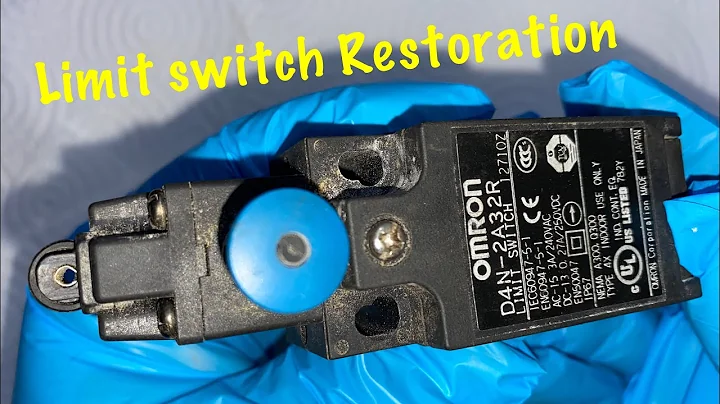 Limit switch D4N - 2A32R repairing full video
