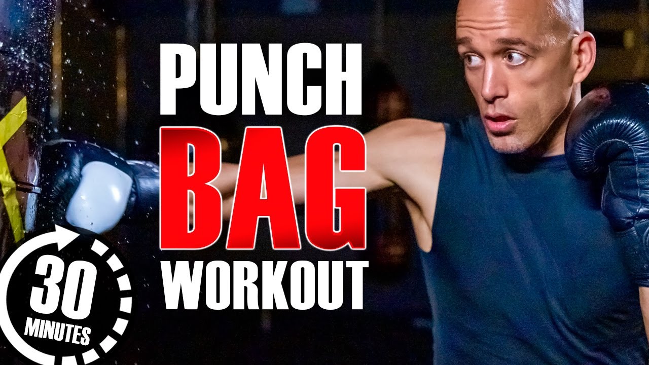30 Minute Punch Bag Boxing Workout level up your boxing
