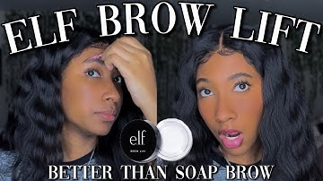 E.L.F Brow Lift BEST THING EVER?! | BETTER THAN SOAP BROW | MakeupMonday