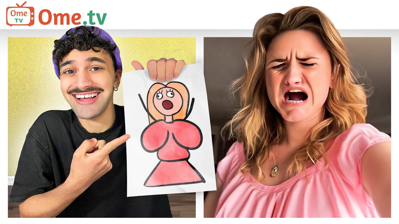 Ζωγραφίζω Απαίσια Αγνωστους Στο OmeTV