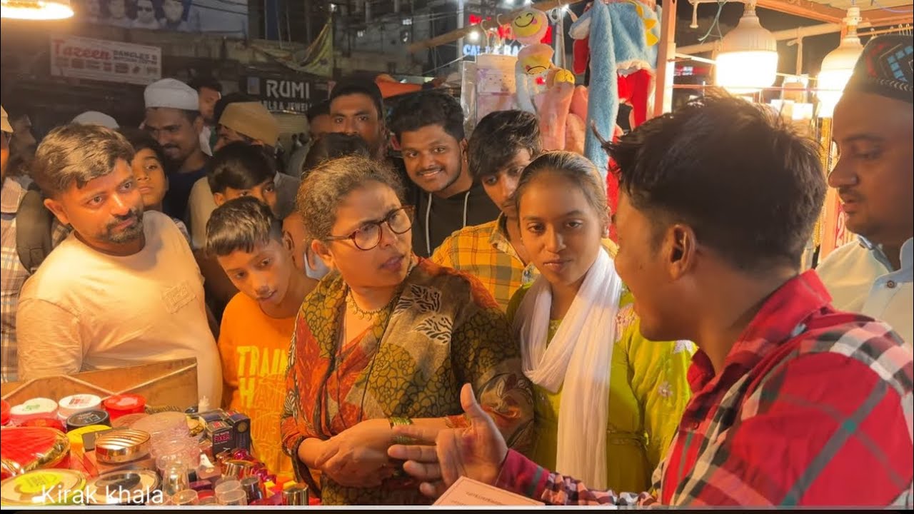 Ramzan Late Night Vibes At Charminar || Kirak Hyderabadi Khala || Ramzan Special Videos At Charminar