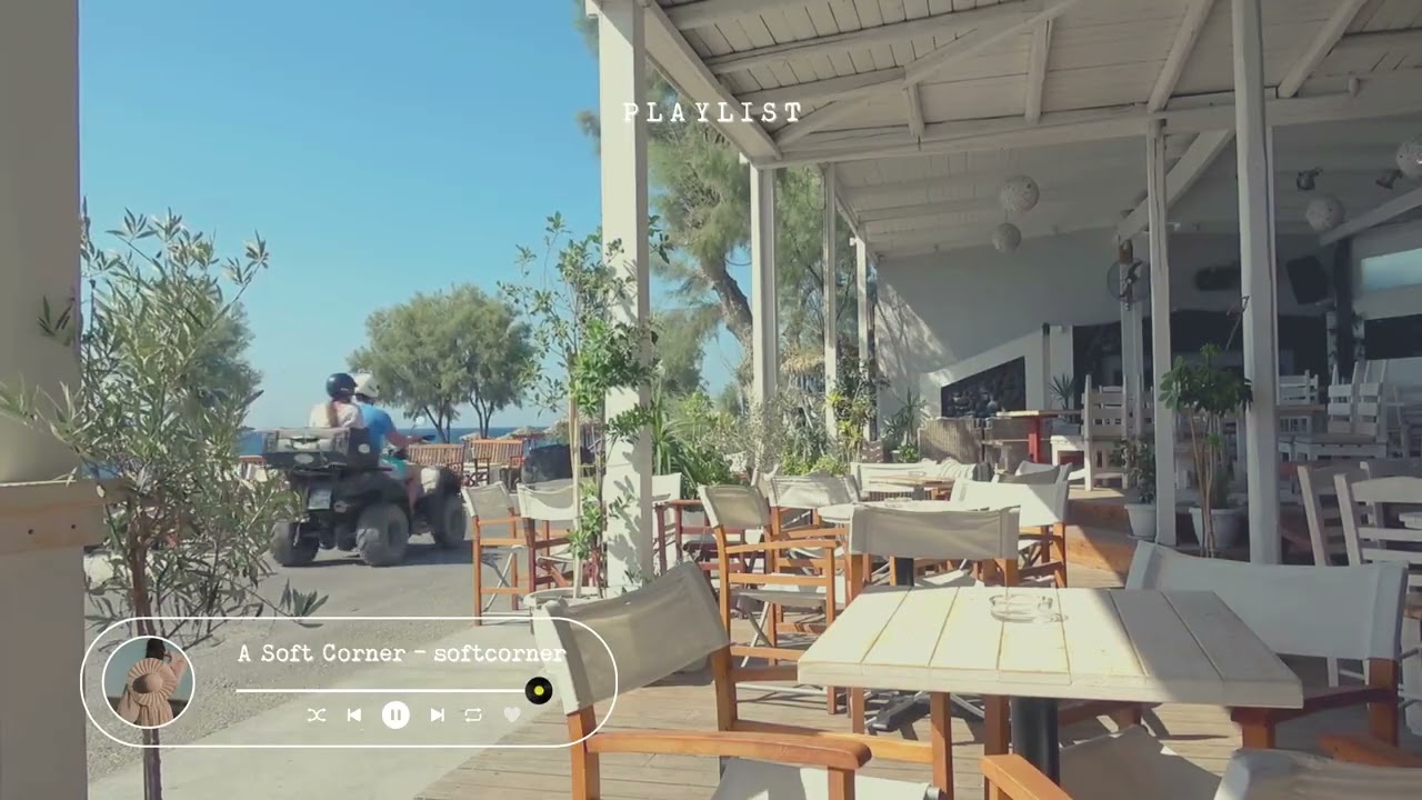 A Soft Corner ☀️ Calm Cafe Music | Relaxing 30 Min Loop for Work & Study