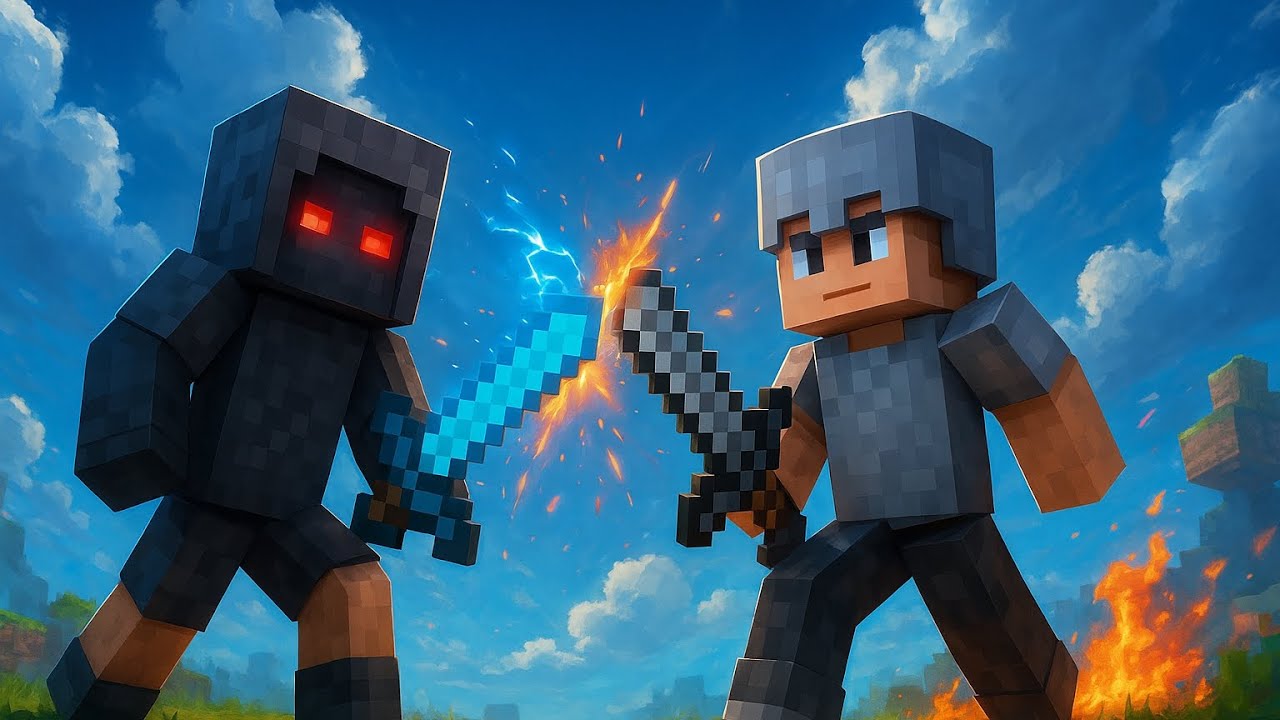 Just a glimpse of Bedwars fight| Pvp-bedwars