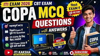 ITI COPA Important MCQ (Day 2)  Questions  with Answers | COPA Sample Paper 2026 | ITI Kaksha