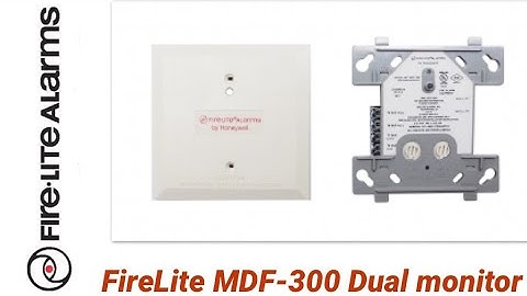 How to Program / use the FireLite MDF-300 Dual Monitor Module - Panel Basics