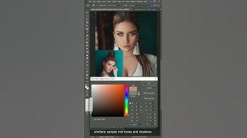 Copy colors from another photos #photoshoptutorial #shorts #photoshop