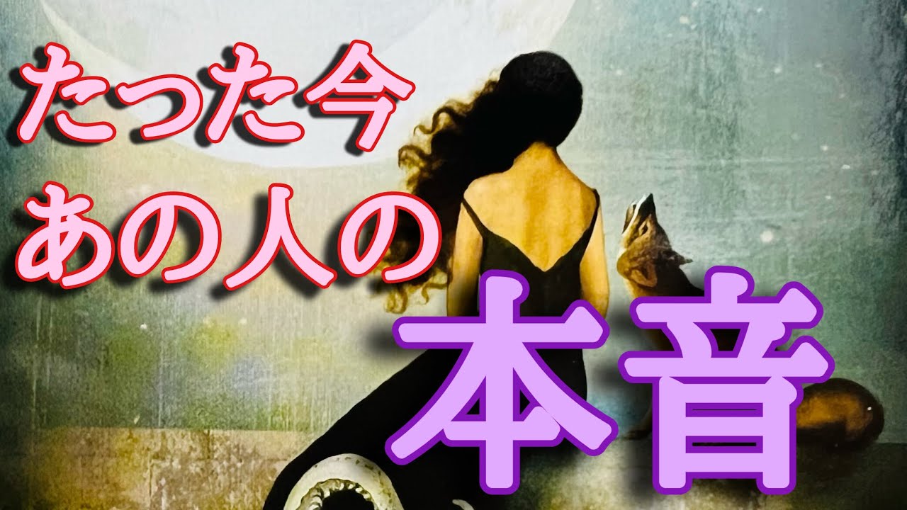 たった今、あの人の本音💕