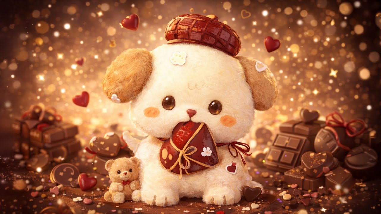 ШОКОЛАДНЫЙ ЩЕНОК 🍫 Спокойная музыка для расслабления и восстанавливающего сна