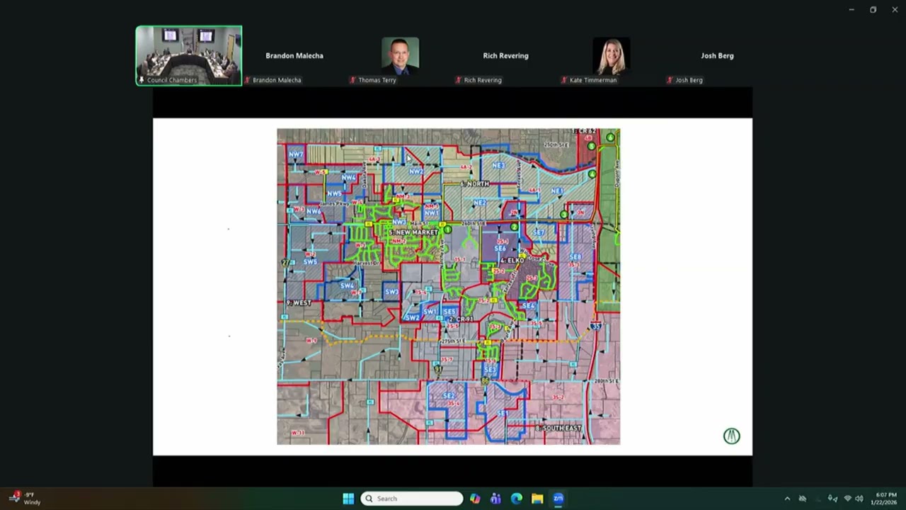 Elko New Market Economic Development Authority Meeting - January 22, 2026