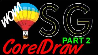 CorelDraw Tips & Tricks Put a Center line inside a curved TEXT Part 2
