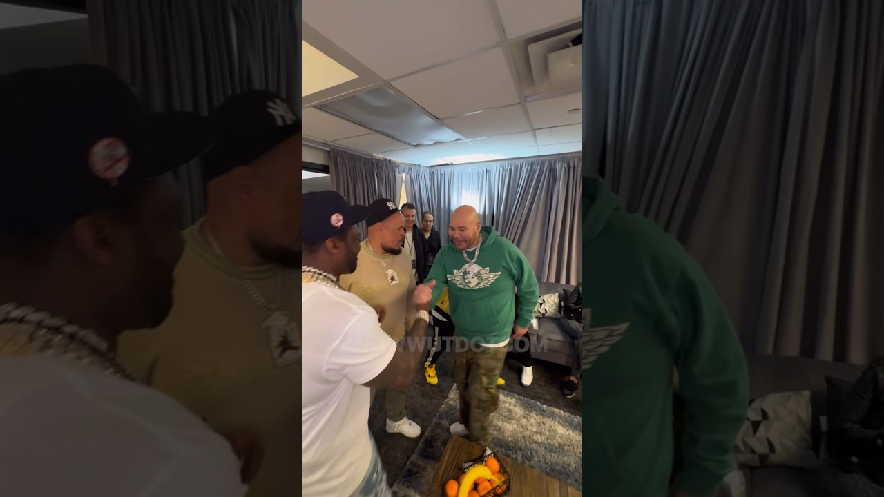 FAT JOE и 50 CENT поздоровались на концерте Мэри Джей Блайдж