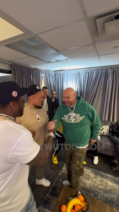 FAT JOE and 50 CENT say hello at Mary J BLIGE concert