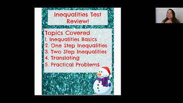 Unit 3 Test Review Overview Video