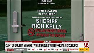 Clinton County sheriff, wife charged with official misconduct