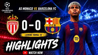 FC 26 Football pc game in mobile| AS MONACO vs BARCELONA FC | Highlights 