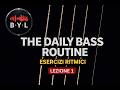🎸 The Daily Bass Routine – Esercizi Ritmici (Ex.1) Terzine e Sestine.