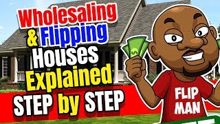 Wholesaling Houses With No Money Explained Step by Step - Free Training