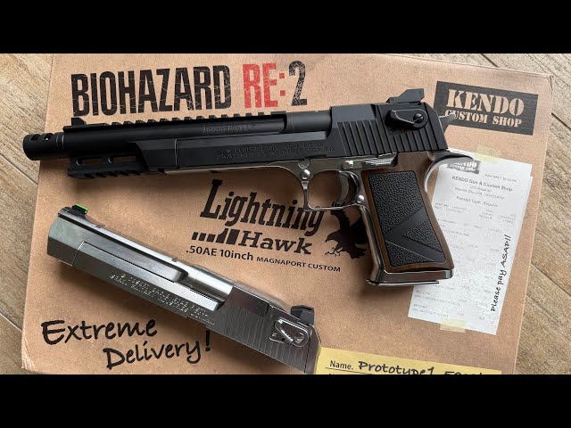 LIGHTNING HAWK .50AE MAGNAPORT CUSTOM RESIDENT EVIL 2 TOKYO MARUI
