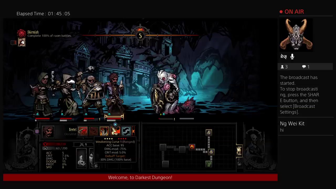Darkest Dungeon Episode 1 - Return to the Hamlet - YouTube