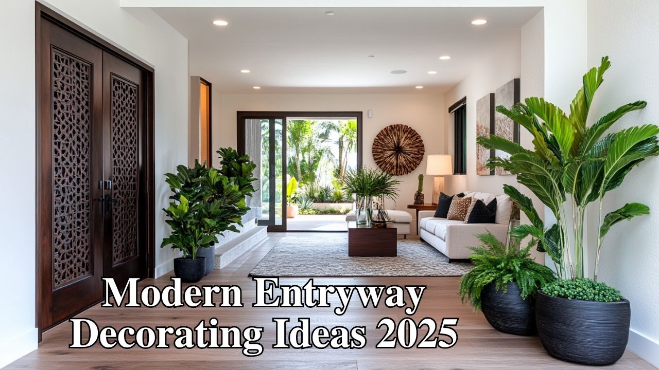 Modern Entryway Decorating Ideas 2025: Transform Your Foyer with Style ...