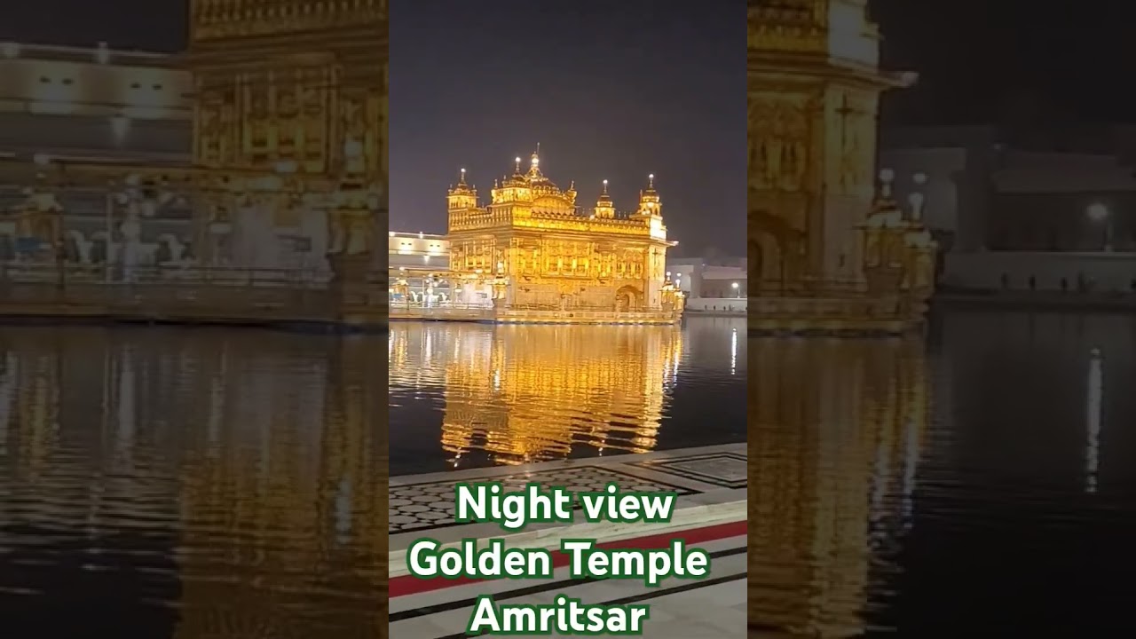 Golden Temple at Night ✨ Divine Glow in Amritsar | 