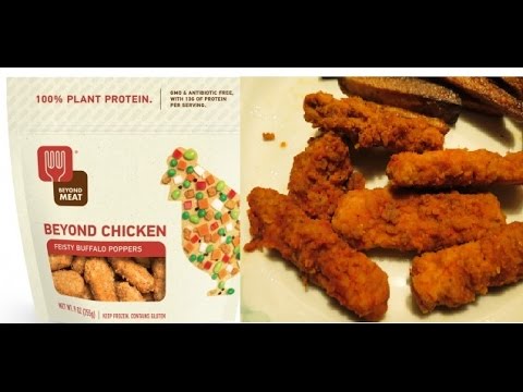 "beyond-meat"-spicy-vegan-buffalo-bites-at-whole-foods!