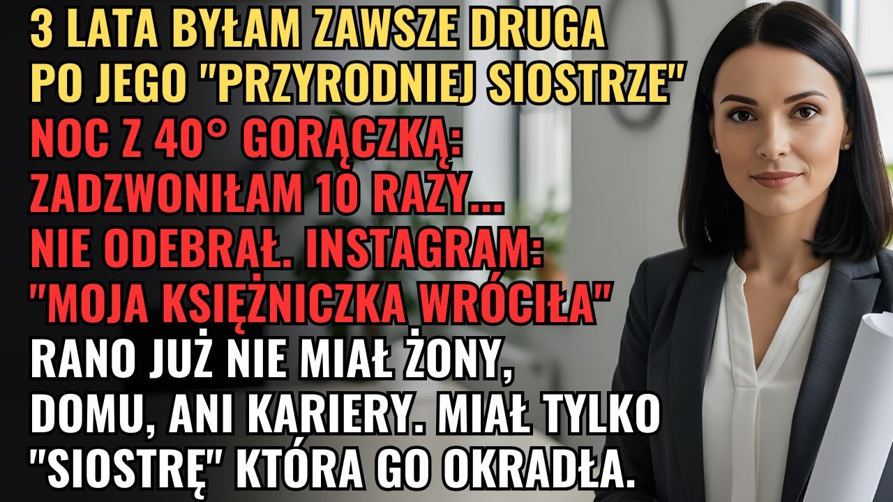 3 Lata Byłam Druga Po Jego 'Siostrze' 💔 Noc Z 40° Gorączką Wszystko Zmieniła 👁️
