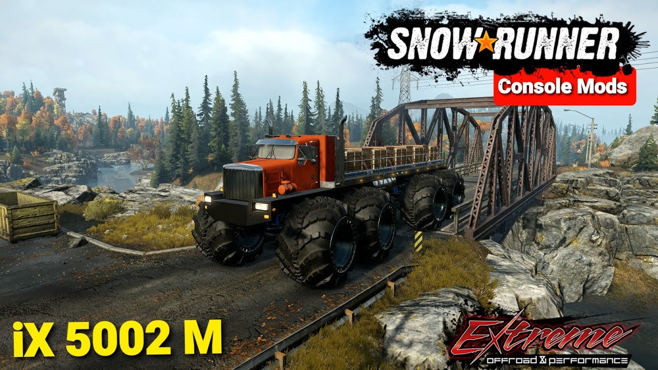 New iX 5002M Truck In SnowRunner Phase 5 Update