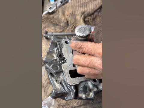 How to install valve seat in cylinder head - YouTube