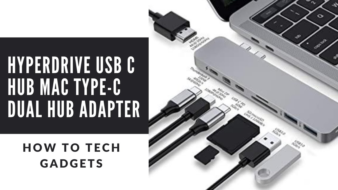 Best Hyperdrive Usb c hub 2025  for Macbook Pro  Hyperdrive | Review | How to tech Gadgets