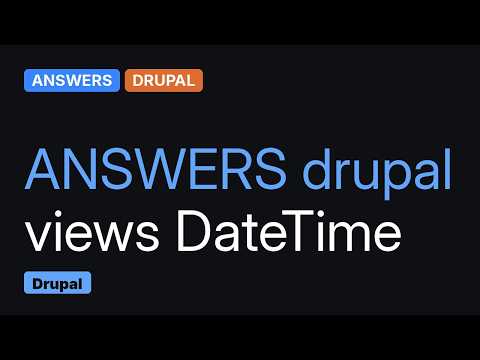 Drupal: Expose Date Filter instead of Start & End Dates (2 Solutions!!)