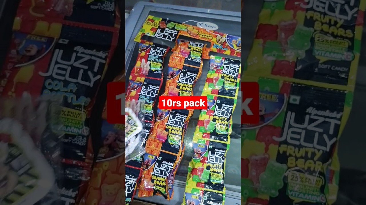 ALPENLIBE JUST JELLY 10RS PACK WITH MAGNETIC TAZOO