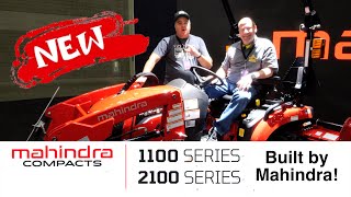 Mahindra Introduces ALL NEW 1100, 2100 Series Subcompact Tractor! 1126, 2126