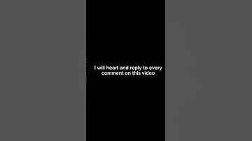 I will heart and reply to every comment on this video #shorts #challenge