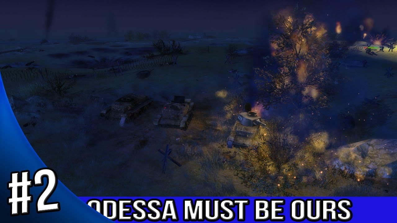 Men of War Red Tide Walkthrough - Odessa Must Be Ours - Baptism By Fire 2/5