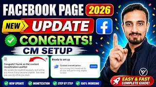 New Update | Congrats! You're on the content monetization Waitlist | Facebook content monetization Wealth