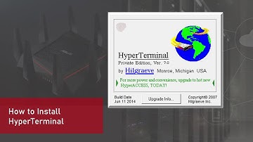 HOW TO INSTALL HYPER TERMINAL