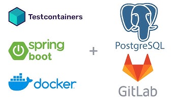 Testcontainers + Docker + PostgreSQL as service on GitLab | Spring Boot Hibernate | CI/CD config