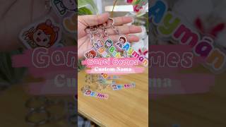#keychaincustom #keychain #ganciakrilik #shorts #backtoschool