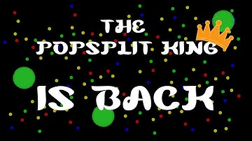 Blob.io Crazy🔥THE Popsplit king of Blob.io IS BACK🔥Washed KyZ🔛🔝