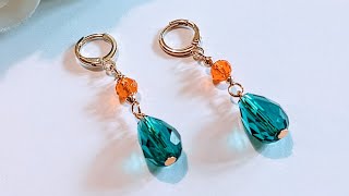 How To Make Howls Earrings. Studio Ghibli Inspired. jewellery making. Earrings Tutorial. Jewelry.